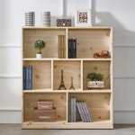 블리스데코 레드파인 1000 원목 책장 FIF014 1000x250x1110mm