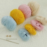 교보문고 갓샵 HAGT 아기덧신 손뜨개 태교 뜨개질 DIY 키트 신발뜨기