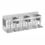 스텐 3인 다용도 칫솔걸이 욕실정리 예쁜칫솔걸이