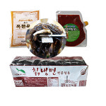 옥천 칡냉면2kg 비빔장500g 육수5봉 10인분 물냉면 비빔냉면