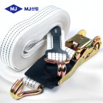 엠제이산업 MJ산업 자동바 환봉세트 x 8M 깔깔이바 화물고정벨트 라쳇바