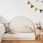 베딩베베 오트밀 베이지 4단 폴딩 놀이방매트 275x110x4cm