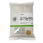 초록마을 유기농 현미 4kg