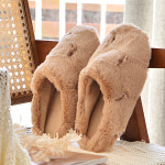 한빛카페트 마가렛 래빗 밍크 페이크퍼 실내화 슬리퍼 남성용 참조 참조