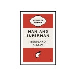 아티쉬 그림액자 Man and Superman 펭귄북스