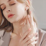 제이로렌 바이데이지 제이로렌 로즈골드 미니 하트링 반지 G0229