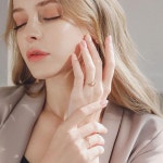 제이로렌 바이데이지 제이로렌 로즈골드 미니 하트링 반지 G0229