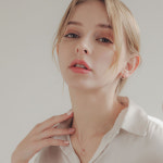 제이로렌 제이로렌 핑크골드 꼬임 목걸이 G0228