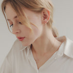 제이로렌 제이로렌 핑크골드 꼬임 목걸이 G0228