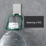 스텐 부착 다용도 면도기 걸이 1개