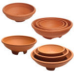 황토 야생화 화분 대 옹기 테라코타 토분 국산 다육 분재 나라아트