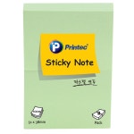 프린텍 파스텔스티키노트 연두2EA 51x38 5138G
