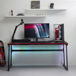 제닉스크리에이티브 ARENA-X ZERO DESK 컴퓨터 게이밍책상 1600x800mm