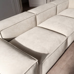 에싸 카리브 3.5인 오픈형 카시미라 패브릭 소파