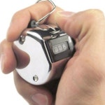 계수기 4자리 카운터 리모콘 수동 숫자 절 횟수 크롬 계수기 SE01631