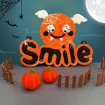 할로윈 SMILE 만드기 꾸미기 - 5인세트