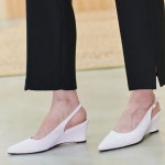 여성구두 슬링백슈즈 데일리신발 정장룩 A0700