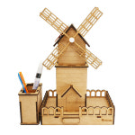 태양광 우드풍차 연필꽂이학습용 브로마이드 제공 탄소중립