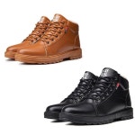 N102 남자 방한화 털 기모 워커 겨울 부츠 보온 신발