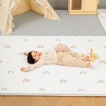 파크론 레인보우드림 에어버블 놀이방매트 와이드 210x150x4cm 1+1