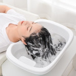 제이라이프 환자 노인 임산부 머리감기 대야 이동식 샴푸대