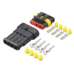 조립방수커넥터 자동차배선 방수커넥터 조립용 SQ04-4P