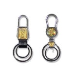 고급형 이중키홀더열쇠고리-T 키링 키홀더 차량열쇠고리 메탈열쇠고리 메탈키홀더