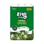 삼정펄프 리빙 퓨어그린 무형광 화장지 3겹 25m