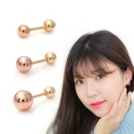 로즈골드 볼 기본 금 피어싱