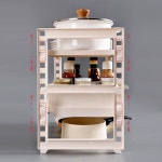 키밍 싱크대 정리 선반 주방정리 욕실정리 길이조절 TYPE04-1806