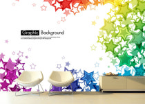 크레용 크레용 구름 하늘 어린이집 키즈 인테리어 뮤렬 포인트 디자인 벽지 롤스크린 ACP-32