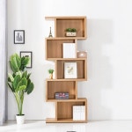 가구샘 5단 좌우 책장 H6398