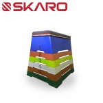 스카로 나무컬러뜀틀 5단 SCV-5BN