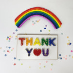 스트링아트 감사 만들기 1인 세트