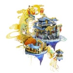 3D입체퍼즐 메탈퍼즐 달의 궁전LED 모형 만들기 취미