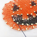 토단 교재 스트링아트 할로윈 호박 만들기 1인세트