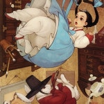 1000피스 우나영 토끼와 앨리스 직소퍼즐 PL1322