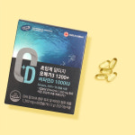 온푸드 초임계 알티지 오메가3 1200 + 비타민D 1000IU 1302mg x 60캡슐