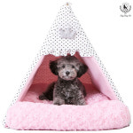 강아지집 티피하우스 애견텐트 마약방석