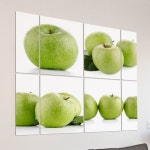 꾸밈 tg165-멀티액자 초록사과