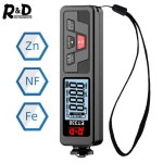 R D Zn 자동차 페인트 두께 게이지 0-1500um Fe 코팅 테스터 미터용 전기 도금 금속 ET330