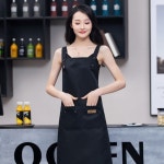방수앞치마 바리스타 캔버스앞치마 골목식당치마