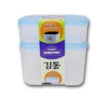 코미코모 김통 2P 밀폐용기 김치통 반찬통 보관용기