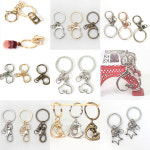 펠트친구 열쇠고리 니켈 3개 붕어 개고리 가방 연결 키링 고리 부자재