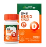 이너랩 츄어블 비타민D 2000IU 350mg x 60캡슐