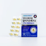 주식회사 닥터유로포뮬라 | 센트럴포뮬러 닥터 오메가랩 알티지 오메가3 1304.2mg x 60캡슐