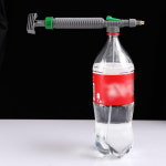 음료병 노즐조절 자동 물뿌리개 부품 스프링클러 스프레이 캔 압력 분사식 피티병결합 분무기