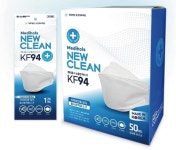글로벌케이지엠 메디홀스 뉴클린 보건용 마스크 KF94 대형