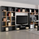 가구샘 TV 선반 책장 풀세트 H6635