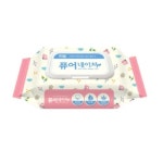 리빙 퓨어 네이처 물티슈 캡형 100매